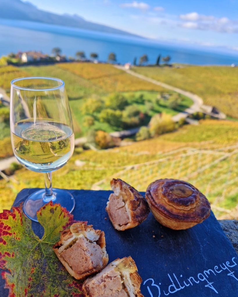 Pâté et vignes